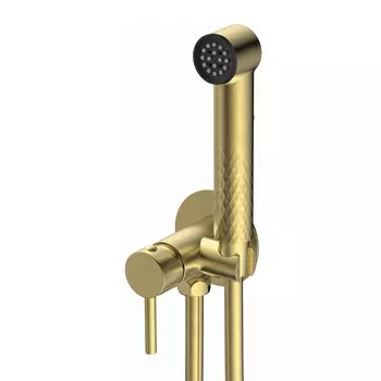 Гигиенический душ со смесителем Splenka S99 S99.52.03 сатин золотой