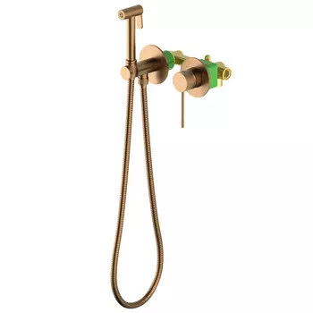 Гигиенический душ со смесителем Timo Saona 2339/19SM розовое золото