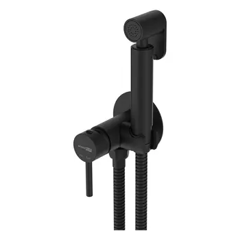Гигиенический душ со смесителем Wasserkraft A70638 черный