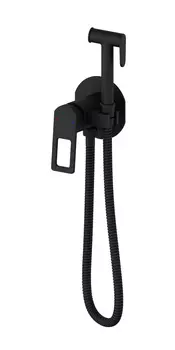 Гигиенический душ со смесителем WONZON & WOGHAND FRAME WW-88829010-MB черный