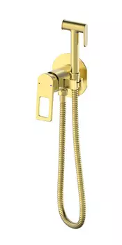 Гигиенический душ со смесителем WONZON & WOGHAND FRAME WW-88829010-BG золото