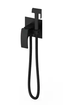 Гигиенический душ со смесителем WONZON & WOGHAND FIT WW-88829009-MB черный