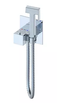 Гигиенический душ со смесителем WONZON & WOGHAND WW-88829910-CR с термостатом, хром