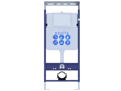 Инсталляция для подвесного унитаза Aquatek Easy Fix INS-0000010 с бачком