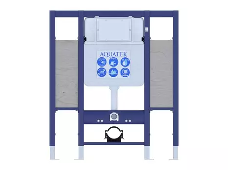 Инсталляция для подвесного унитаза Aquatek INS-0000015 с бачком
