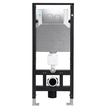 Инсталляция для унитазов WeltWasser WW INS WW AMBERG 506 + CR кнопка хром