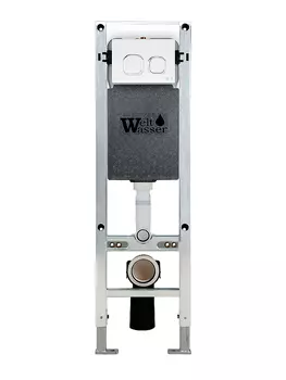 Инсталляция для унитазов WeltWasser WW INS WW AMBERG 350 ST WT кнопка белая