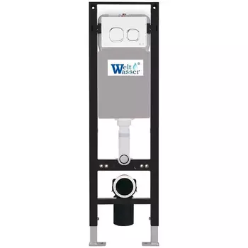 Инсталляция для унитазов WeltWasser WW INS WW AMBERG 350 WT кнопка белая