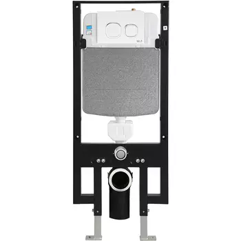 Инсталляция для унитазов WeltWasser WW INS WW AMBERG 497 + WT кнопка белая