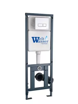 Инсталляция для унитазов WeltWasser WW MARBERG 410 + SE CR кнопка хром