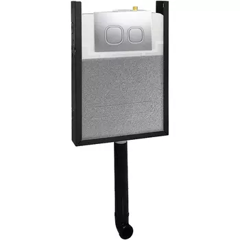 Инсталляция для унитазов WeltWasser WW INS WW AMBERG 404 + CR кнопка хром