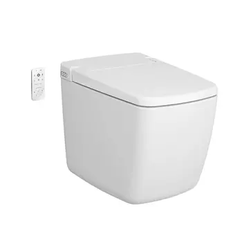 Интеллектуальный приставной унитаз с функцией биде Vitra V-CARE Prime 7232B403-6217 белый, с крышкой микролифт