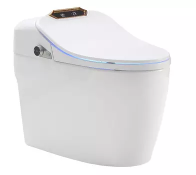 Электронный унитаз-биде приставной Timo TE-731 белый, с крышкой микролифт и подогревом