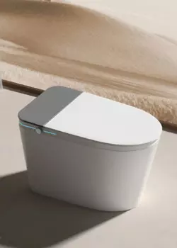 Электронный унитаз Ceruttispa Ester Smart CT10617 Tornado, безободковый, с сиденьем микролифт, белый