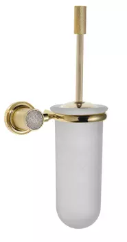 Ёршик для унитаза Boheme Royal Cristal 10933-G-B золото, черный