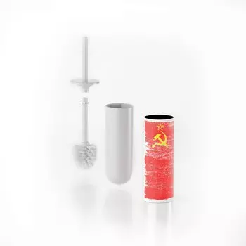 Ёршик для унитаза Inda My art AV014AWM08Y наклейка СССР