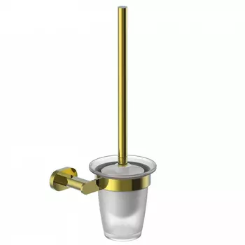 Ёршик для унитаза WONZON & WOGHAND FIRST WW-8429-LG золото