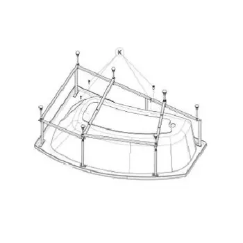 Каркас 150x100 Santek Шри-Ланка 1WH302396