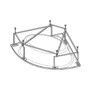 Каркас 150x150 Santek Сан-Паулу 1WH302400