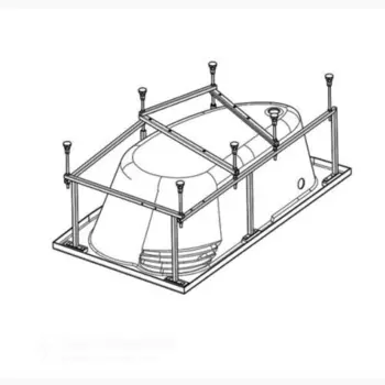 Каркас 170x110 Santek Эдера 1WH112426