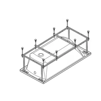 Каркас 170x75 Santek Монако 1WH112423