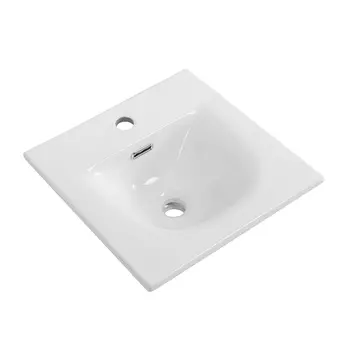 Керамическая раковина BelBagno 41 см BB-8099-3-40 белая глянцевая