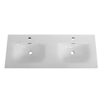 Керамическая раковина Cezares Molveno 121 см CZR-8099-120-2 белая