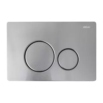 Кнопка для инсталляции Abber AC0121MCH хром матовый