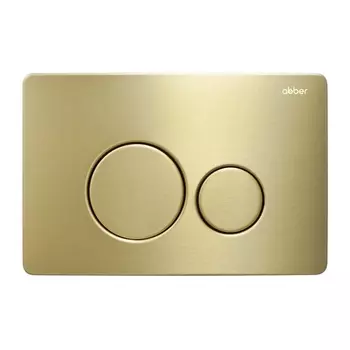 Кнопка для инсталляции Abber AC0121MMG золото матовое