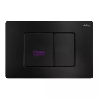 Кнопка для инсталляции Abber AC0122SMB черная матовая