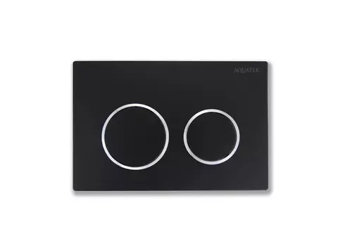 Кнопка для инсталляции Aquatek TDI-0000003 черная, хром