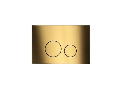 Кнопка для инсталляции Aquatek KDI-0000038 титановое золото