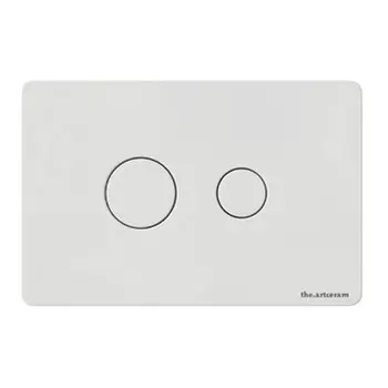 Кнопка для инсталляции Artceram File 2.0 703.000.05 белая глянцевая