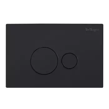 Кнопка для инсталляции BelBagno BB084NERO черная матовая