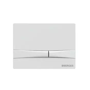 Кнопка для инсталляции Berges Novum 23 см 40054 белая