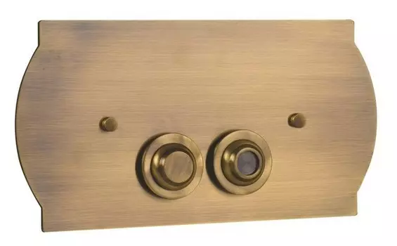 Кнопка для инсталляции Boheme 651 бронза