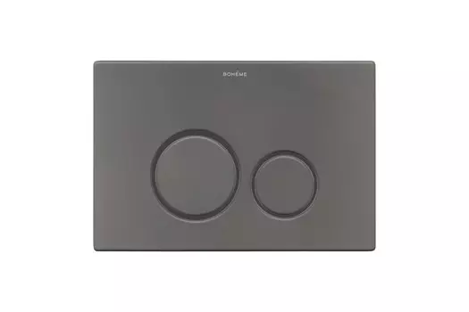 Кнопка для инсталляции Boheme 649-GM графит