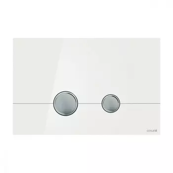 Кнопка для инсталляции Cersanit Aqua P-BU-STE/Whg/Gl