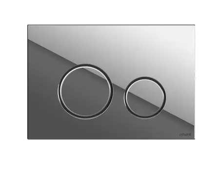 Кнопка для инсталляции Cersanit Twins 63523 22 см, хром