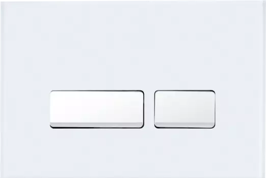 Кнопка для инсталляции Ceruttispa CR06WH белая