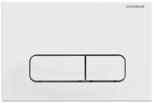 Кнопка для инсталляции Charus Elegia FP.320.12.01 белая матовая