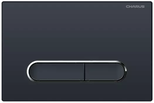 Кнопка для инсталляции Charus Magnus FP.340.DW.01 черная матовая