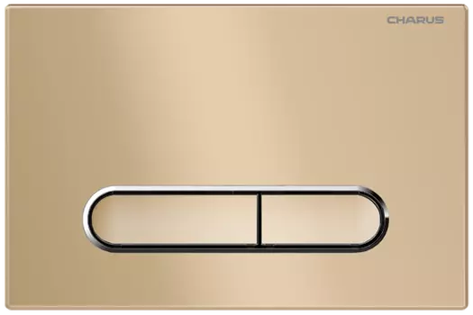 Кнопка для инсталляции Charus Magnus FP.340.51.01 матовый песок