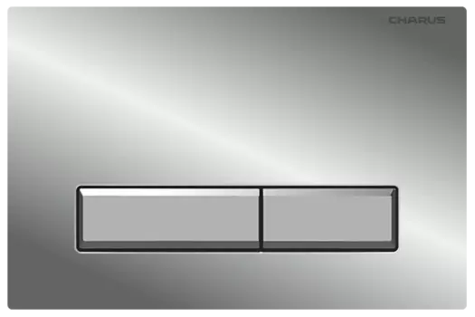 Кнопка для инсталляции Charus Raiden FP.321.21.01 хром глянцевый