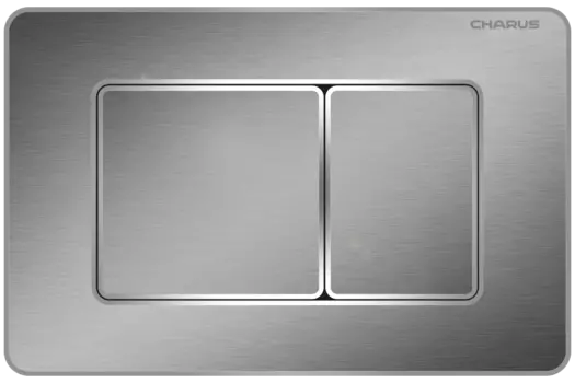 Кнопка для инсталляции Charus Robusto FP.310.BSS.05 матовая сталь
