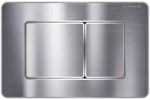 Кнопка для инсталляции Charus Robusto FP.310.GSS.05 глянцевая сталь