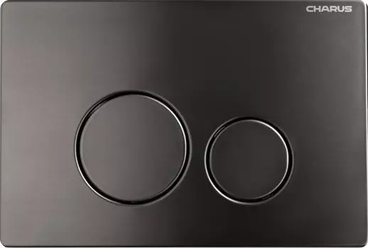Кнопка для инсталляции Charus Robusto FP.330.GNM.05 оружейная сталь