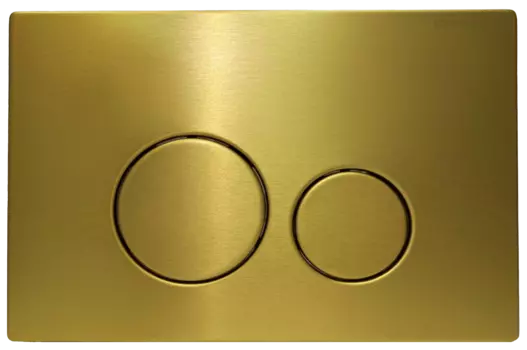 Кнопка для инсталляции Charus Robusto FP.330.BG.05 брашированное золото (светлое)