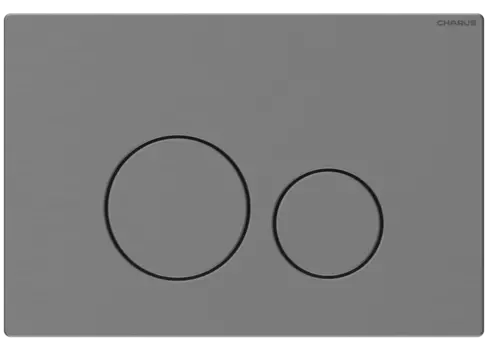 Кнопка для инсталляции Charus Robusto FP.330.GNM.05 оружейная сталь