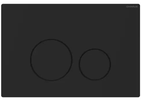 Кнопка для инсталляции Charus Robusto FP.330.MB.05 черная матовая